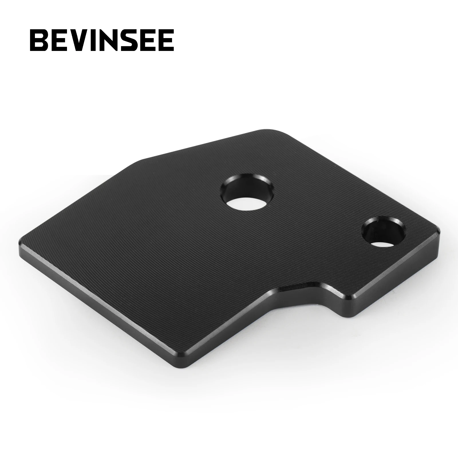 BEVINSEE Aluminum Accelerator Pedal Spacer for VW for Golf 7 for Golf MK7 MK8 GTI/R, for Volkswagen for MQB for MQB Evo