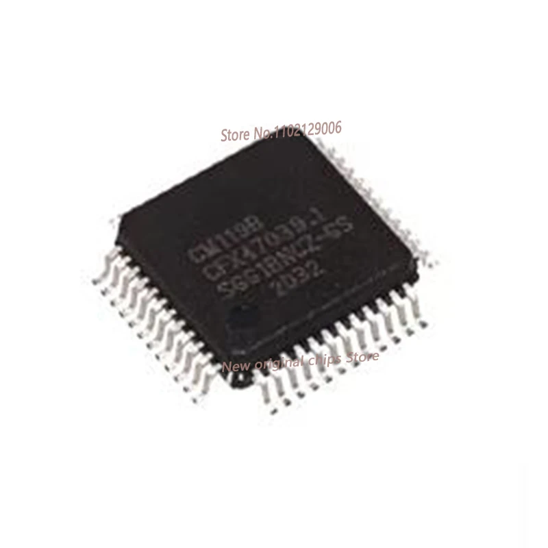 1 قطعة/الوحدة CM108B CM108 CM119B CM119 119 CM6206 6206 CM6317A CM6317 6317 QFP48 CM6206-LX #1