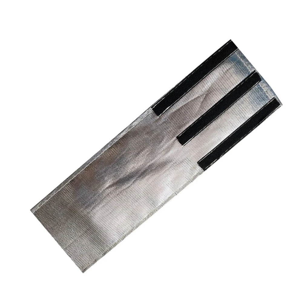 Aluminum Foil Wrap Starter Heat Shield Reflects 90 Percent Heat For Automotive Starters Quick Install Heat Insulation Wrap