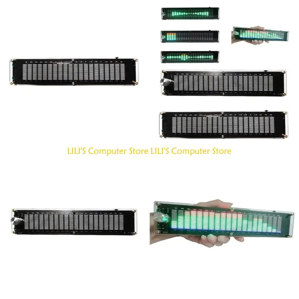 

A52B LED2015 Уровень музыкального спектра Световой контроль звука Микрофон Свет с красочными световыми эффектами