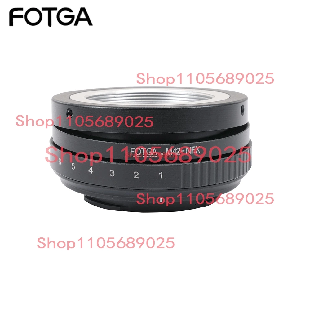 Tilt Adapter Ring For M42 Lens to For Sony NEX E Mount Camera ILCE-7 A7 A7C a9 A7CII A7II A7SIII A7M3 A7RIV A7RV A6700 ZV-E10