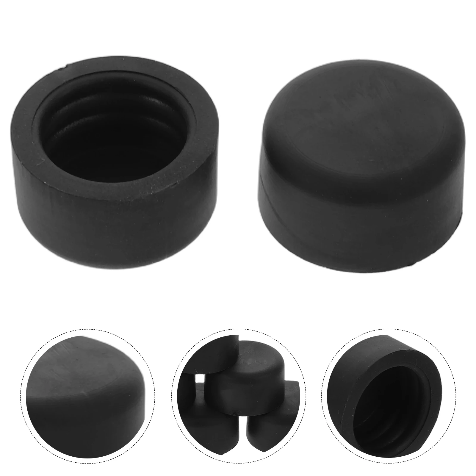 

10pcs Rubber Arm Covers Waterproof Windshield Wiper Nut Cover Compatible With Ford Edge Escape Easy Installation Durable