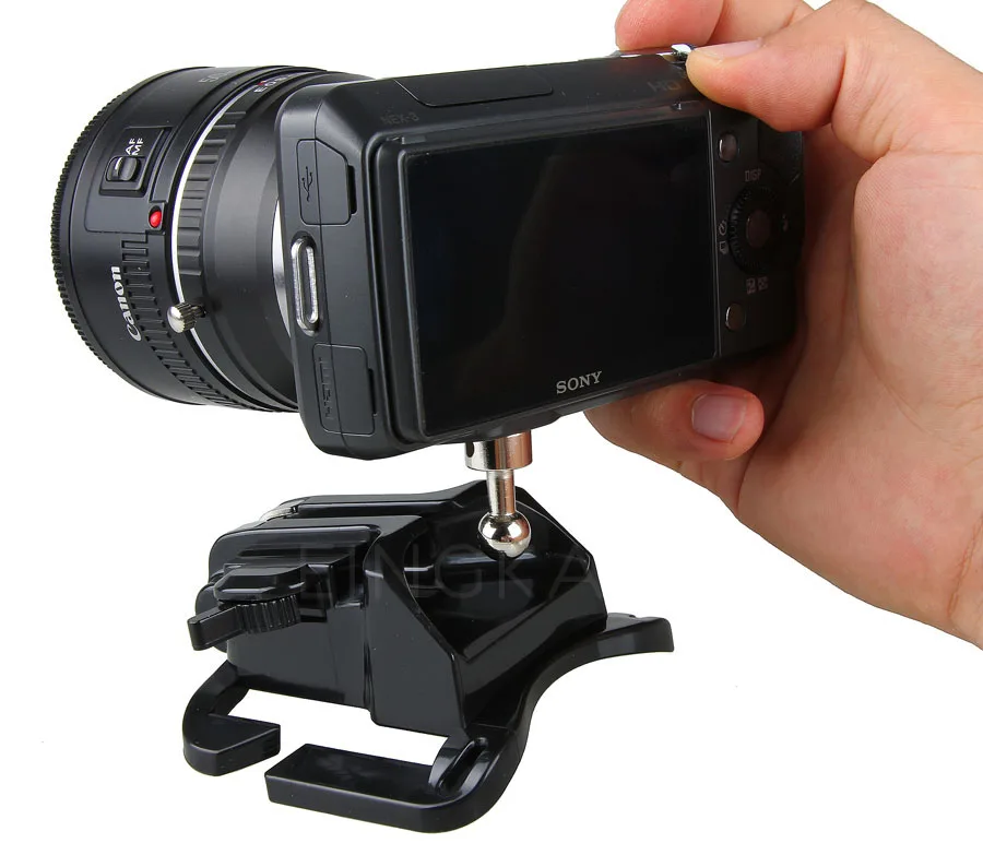 Camera Quick Strap With 1/4" Screw Mount Waist Spider Holster Shoot Belt Buckle Button Fast for 5D3 70D 800D D800 D600