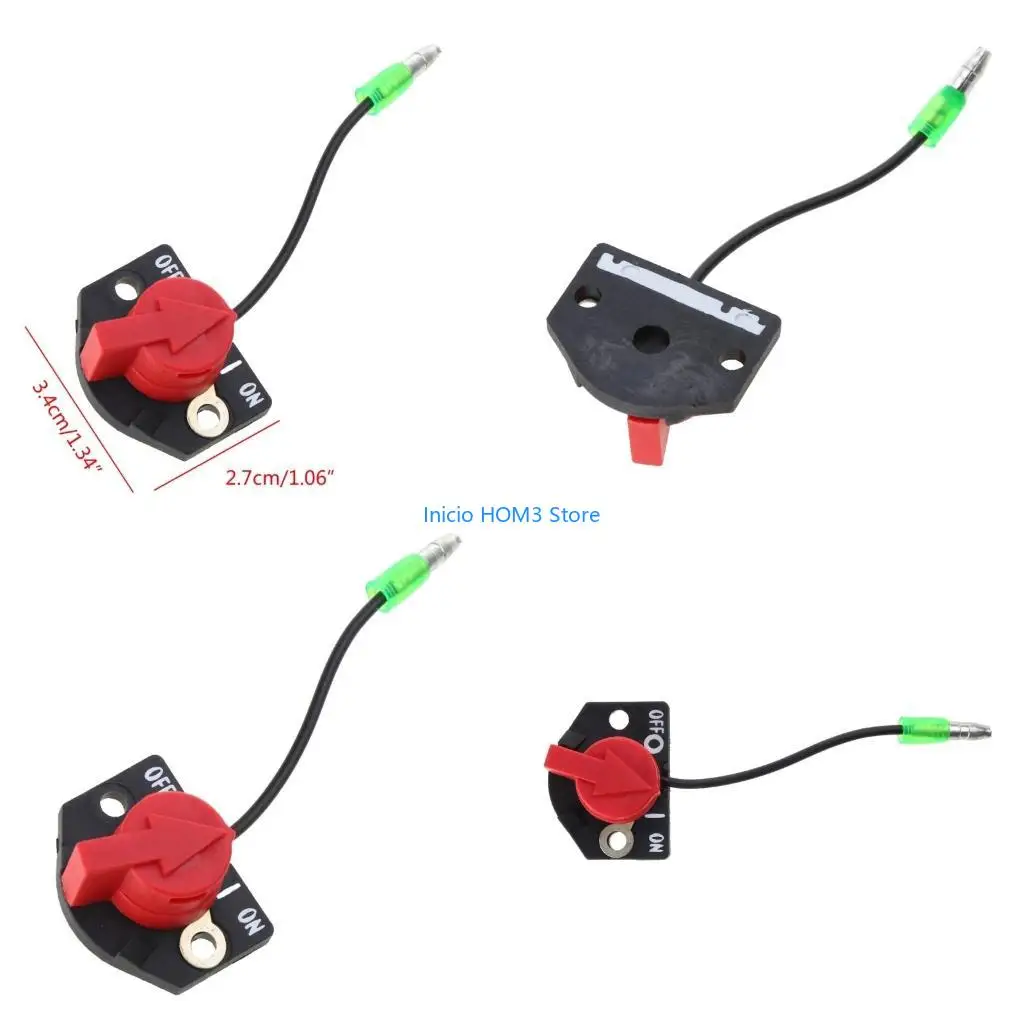 A5YD On-Off Engine Shutdown Stop Switches Replacement for Robin EY15 EY20 EX17 EY28