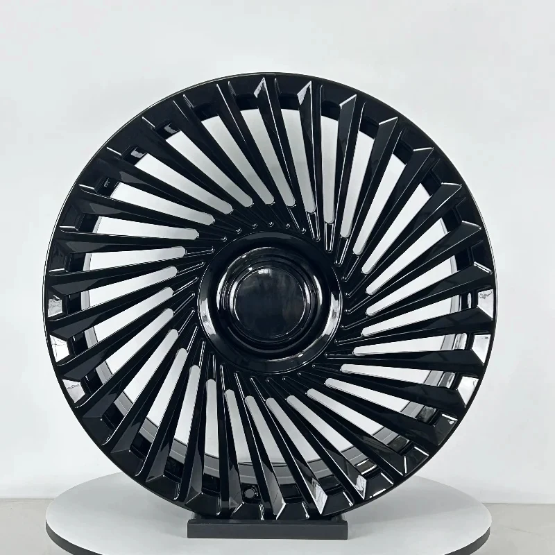 

Forged Wheels 19-22 Inch Black Spoke Alloy Rim 5x120 Customizable