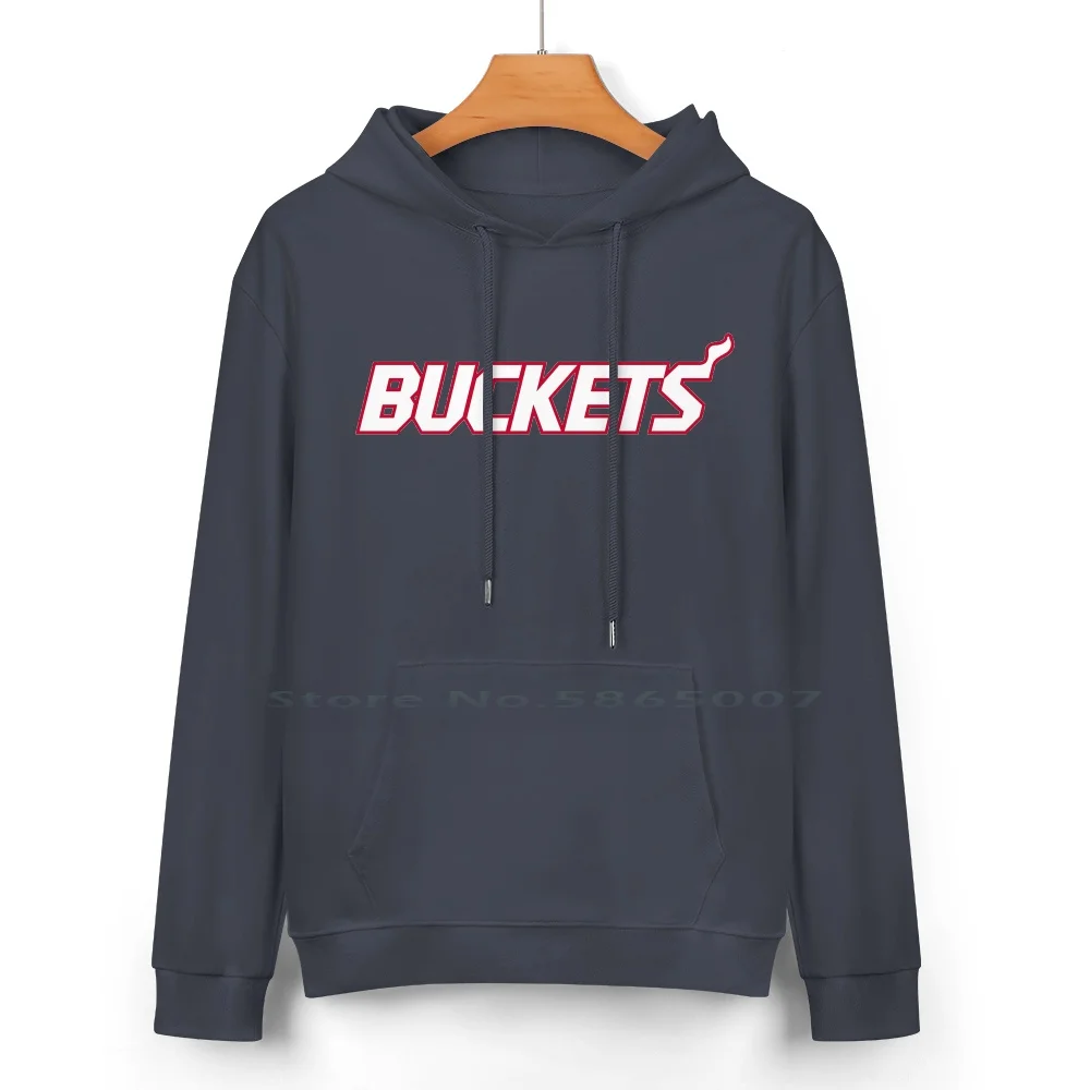 Buckets-Black Pure Cotton Hoodie Sweater 24 Colors Heat Miami Vice Miami Nights Jimmy Buckets Dwyane Wade Wade County Jimmy