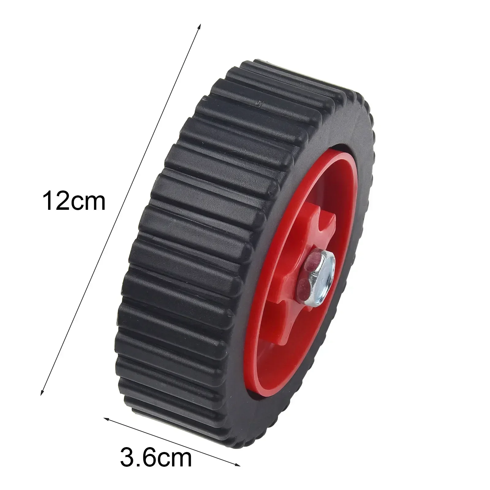 1pc zestaw do kół 24,5x20cm czarny sznurek trymer kosiarka do trawy regulowane podparcie koła do prostolinijki kosiarka do trawy