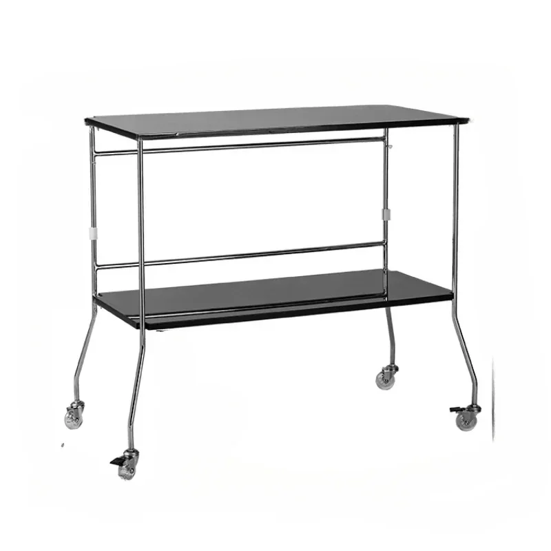 

Простой прочный акриловый складной журнальный столик. Интернет-средневековая тележка знаменитостей с несколькими подвижными стеллажами.