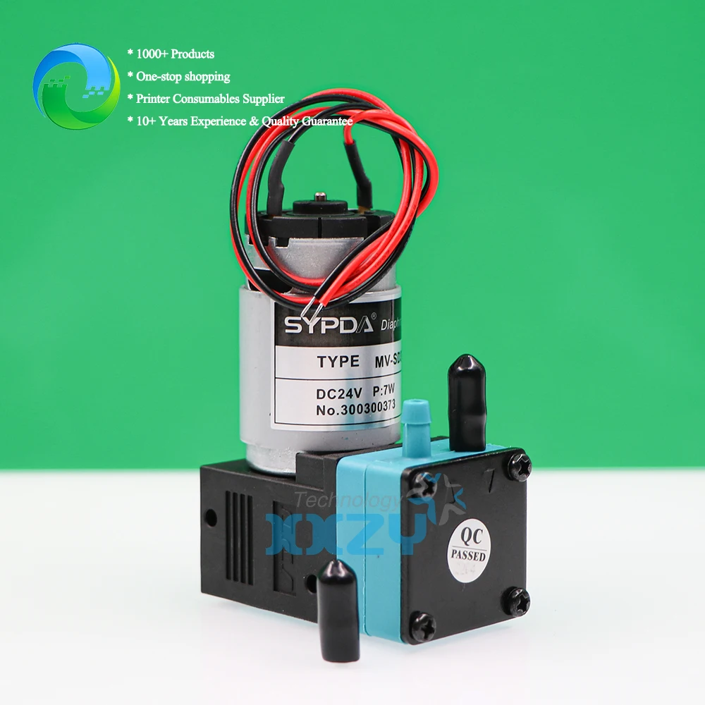 Printer 24V DC 7W SYPDA MV-SD300Euv Ink Pump for UV Flatbed Machine Diaphragm Pump