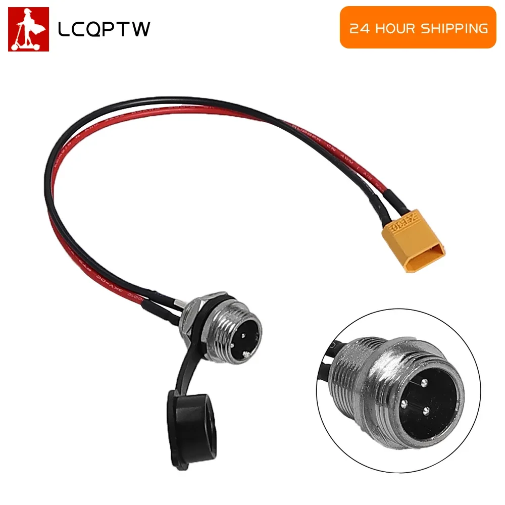 Universal Charging Port For Electric Scooter M12 XT30 T Word Bullet Head Plug-in Type Aviation Head E-Scooter Accessories