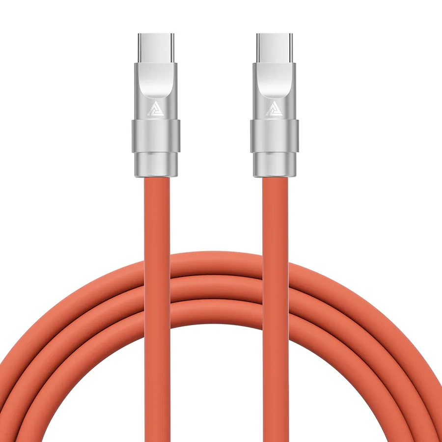 QKZ 1/1.5/2m Fast Charging Cable TC999 240W Type C To Type C Super Flash Charge For Phone
