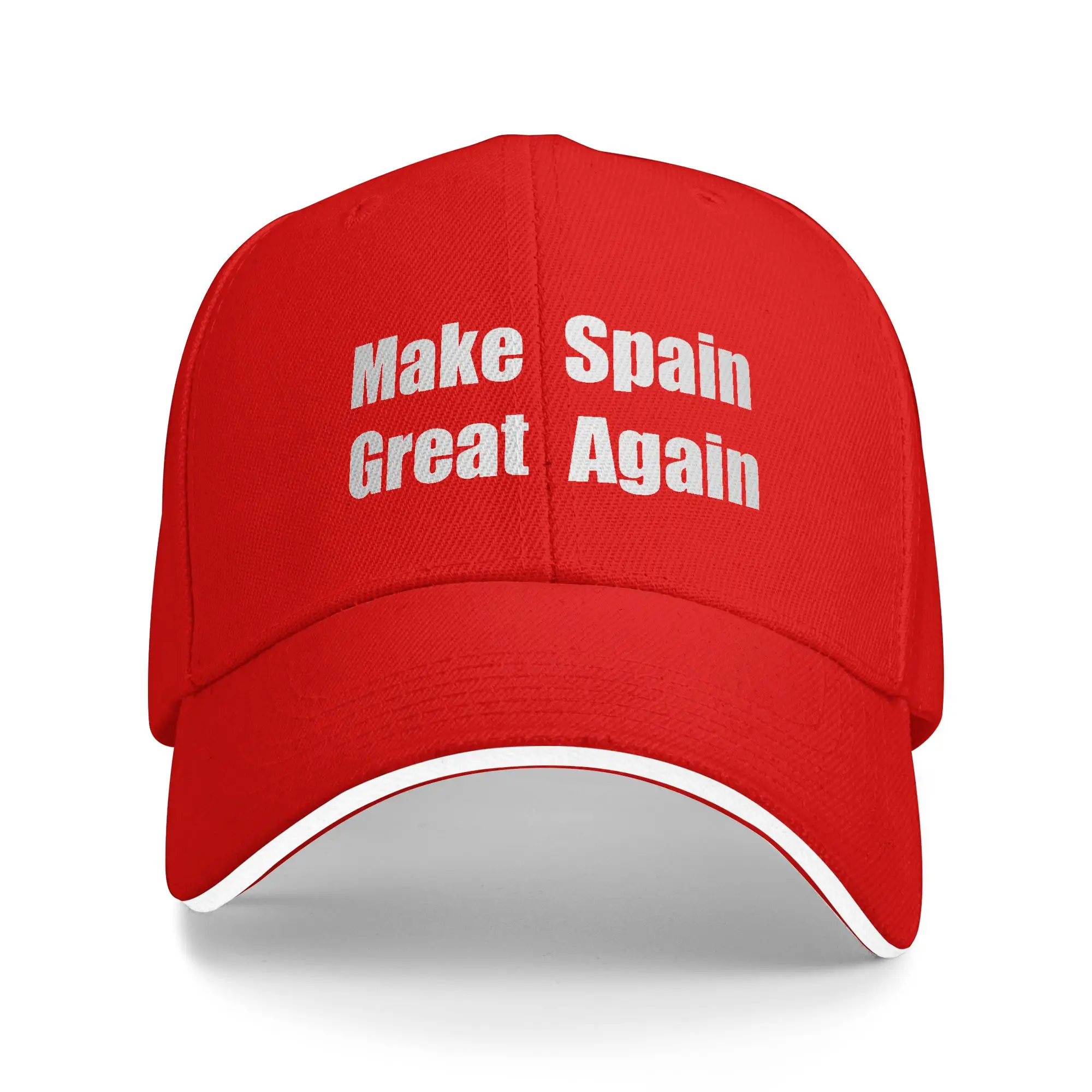 15 Styles Make Spain Great Again Pride Fans Camping Baseball Caps For Mens Personalized Peaked Cap Woman Sport Dad Hats