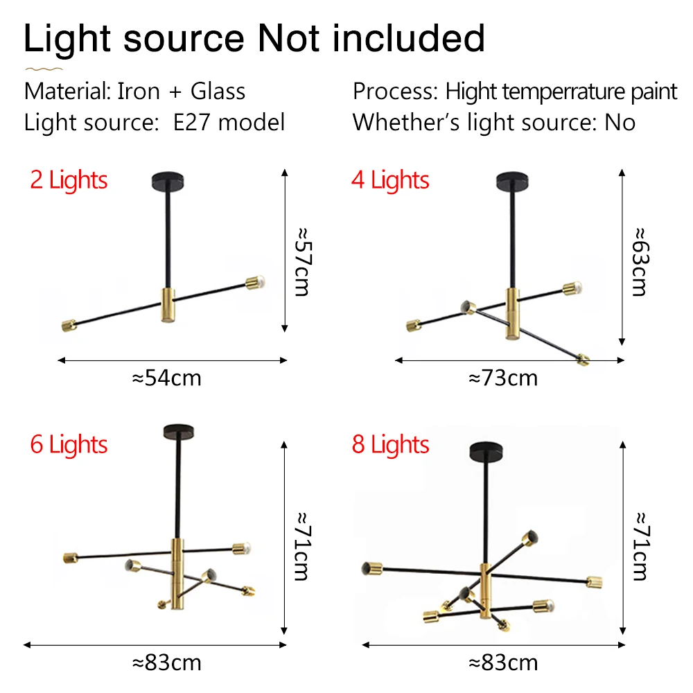 Moderno Lâmpada de Teto LED Industrial Ferro Preto Ouro Nórdico Minimalista Decoração de Casa Sala de Estar Sala de Jantar Lâmpada de Teto