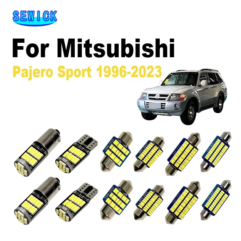 

LED Interior Roof Door Light Kit For For Mitsubishi Pajero Montero Shogun Sport 1 2 3 MK1 MK2 MK3 1996- 2021 2022 2023 Car Bulbs