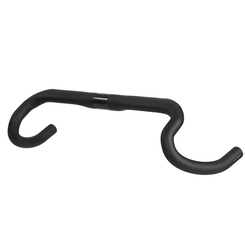 Ohne Logo Neuer Carbon-Gravel-Lenker mit Großer Flare-Bar für Cyclocross und Rennräder, 400/420mm Carbonfaser-Fahrradlenker – Detail 2