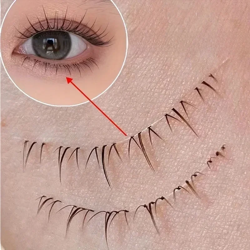 Make-up-Set für untere Wimpern, 5 Paar 3D-Wimpernverlängerungen mit natürlichem Aussehen, für untere Wimpern, Cosplay