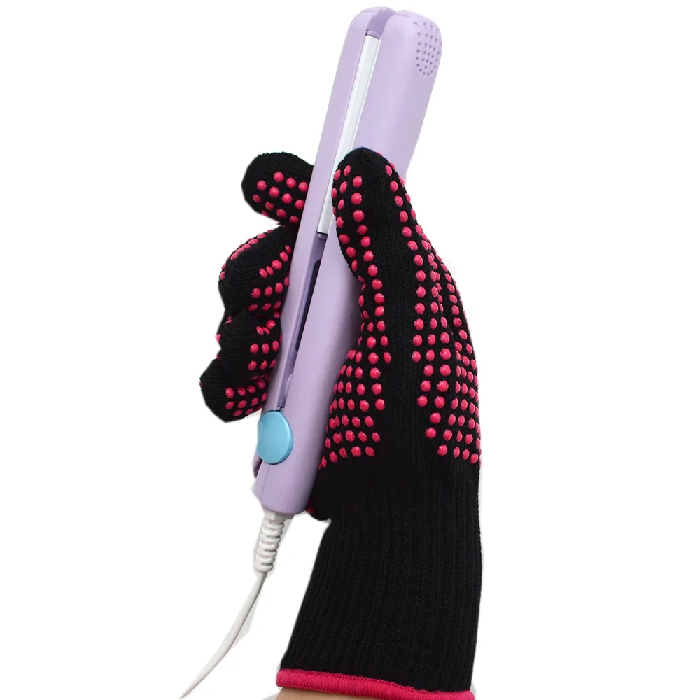 1pcs Kitchen Fireproof Gloves Anti-Static Heat-Resistant Electrician Gloves Pu Coated Cotton Gloves For Right And Left Hands view 3