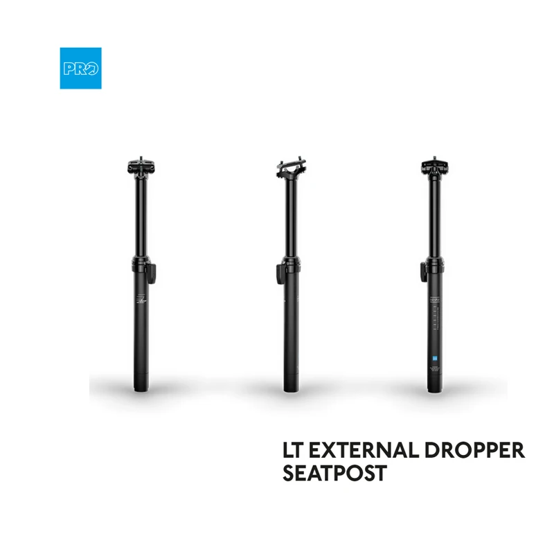 The PRO LT Dropper Seatpost  Robust mountain bike dropper seatpost Features 150mm of infinite travel