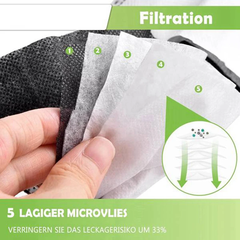 Set di sacchetti per la polvere per Vorwerk per aspirapolvere Kobold VK7 per tipo aspirapolvere FP7 pulisci e rinfresca il tuo spazio