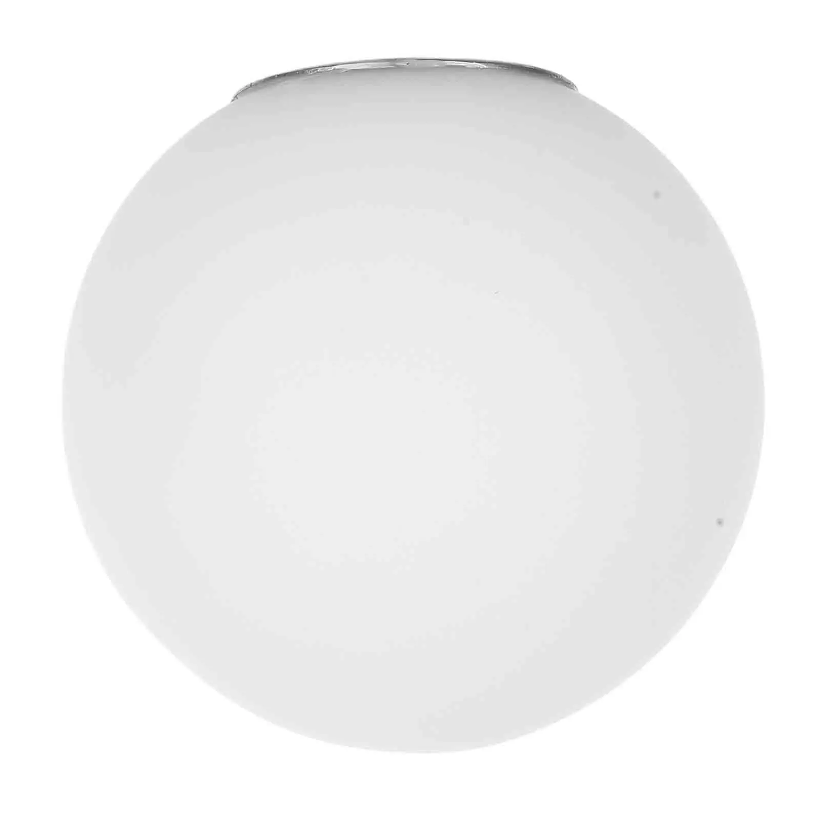 

White Frosted Glass Globe Lampshade E27 100mm Replacement for Chandelier Pendant Ceiling Light Smooth Surface Easy to Clean