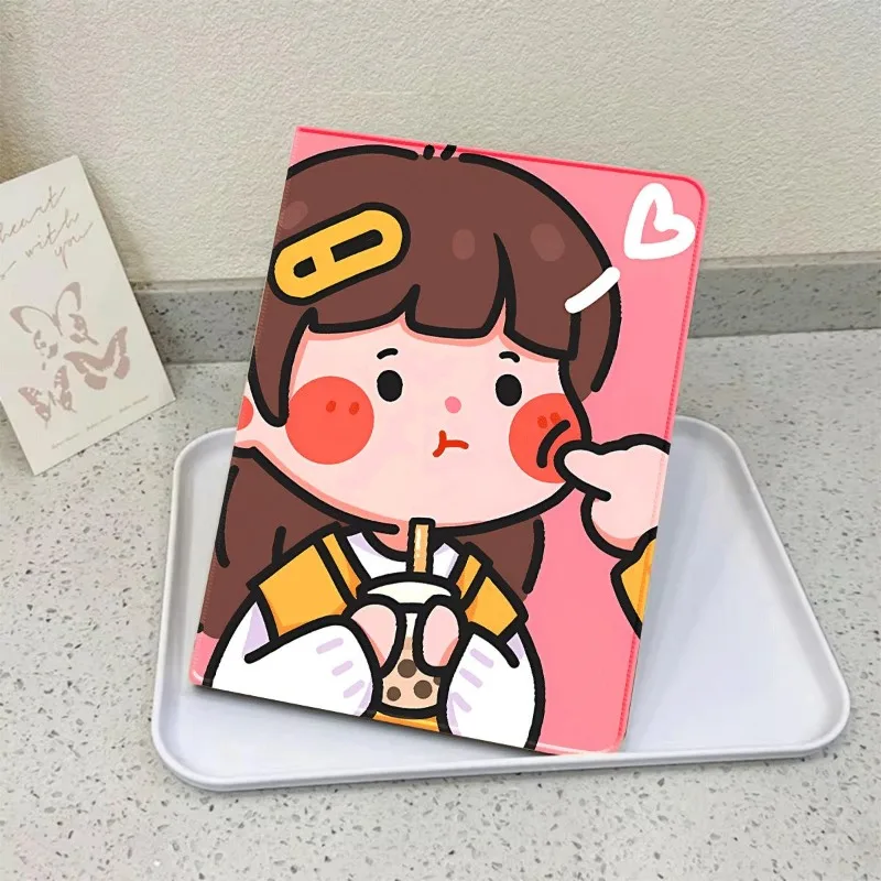 Smart PU Case voor Ipad 7e Generatie Case Ipad 8e Generatie Case Ipad Air 4e Gevallen Air 2/3 10.5 2018 9.7 5/6e 2020 Pro 11