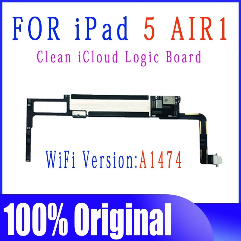 Original Clean ICloud Wifi Version Logic Boards For Ipad 2/3/4/5 /6 Air1 Air 2 Motherboard With IOS System