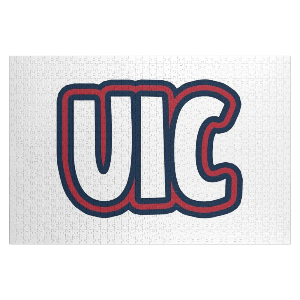 

UIC University of Illinois Chicago Jigsaw Puzzle Scale Motors Christmas Toys Game Children Puzzle