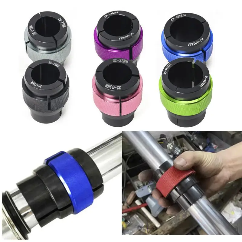 

【MO】Motorcycle CNC 38-50MM Front Fork Oil Seal Driver Tools Guide Sleeve Tools Oil Seal Wrench For Pit Dirt Bike
