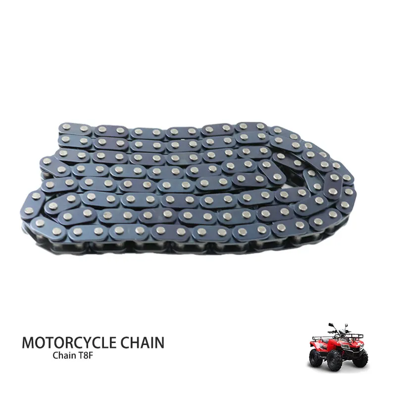 

Motorcycle T8F Chain Transmission Drive Front Rear Sprocket 70-148 Links For Motocross Dirt Pit Bike Electric Accessories