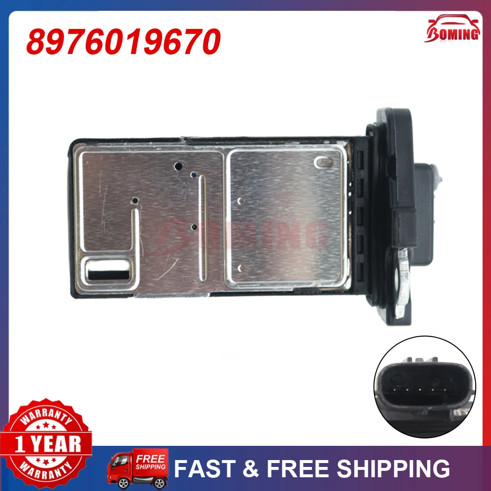 

Автомобильный датчик массового расхода воздуха MAF 8976019670 для Chevrolet Isuzu D-Max Pickup 2,5 DiTD 3,0 D 4x4 U09005AFS 2007-2012