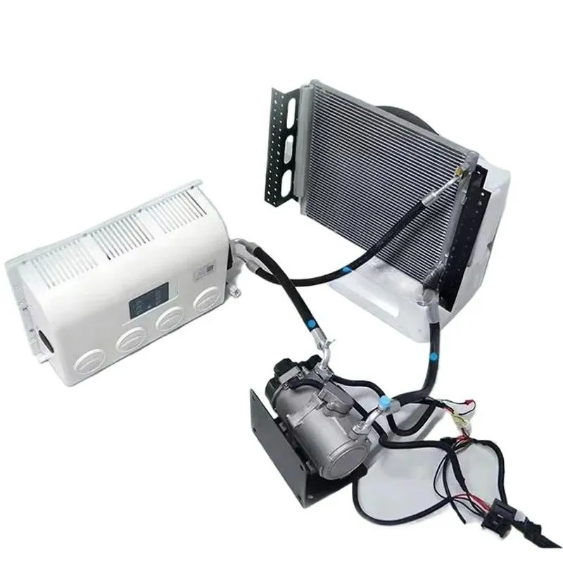 12v Air Conditioning 24v Electric Truck Air Conditioning  Cooling Van Parking Cooler Tractor Cab Air