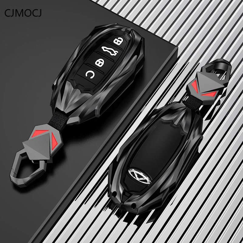 

Premium Zinc Alloy Key Cover for Chery Arrizo 8/QQ Ice Cream/X70 Plus/Explore 06/Ant - Key Case Keybag Keychain