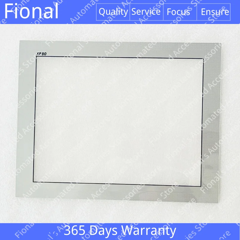 Hot Touchpad Touch Screen For XP80-TTA Panel Glass Digitizer XP80-TTA/AC XP80-TTA/DC With Overlay Mask Front Film