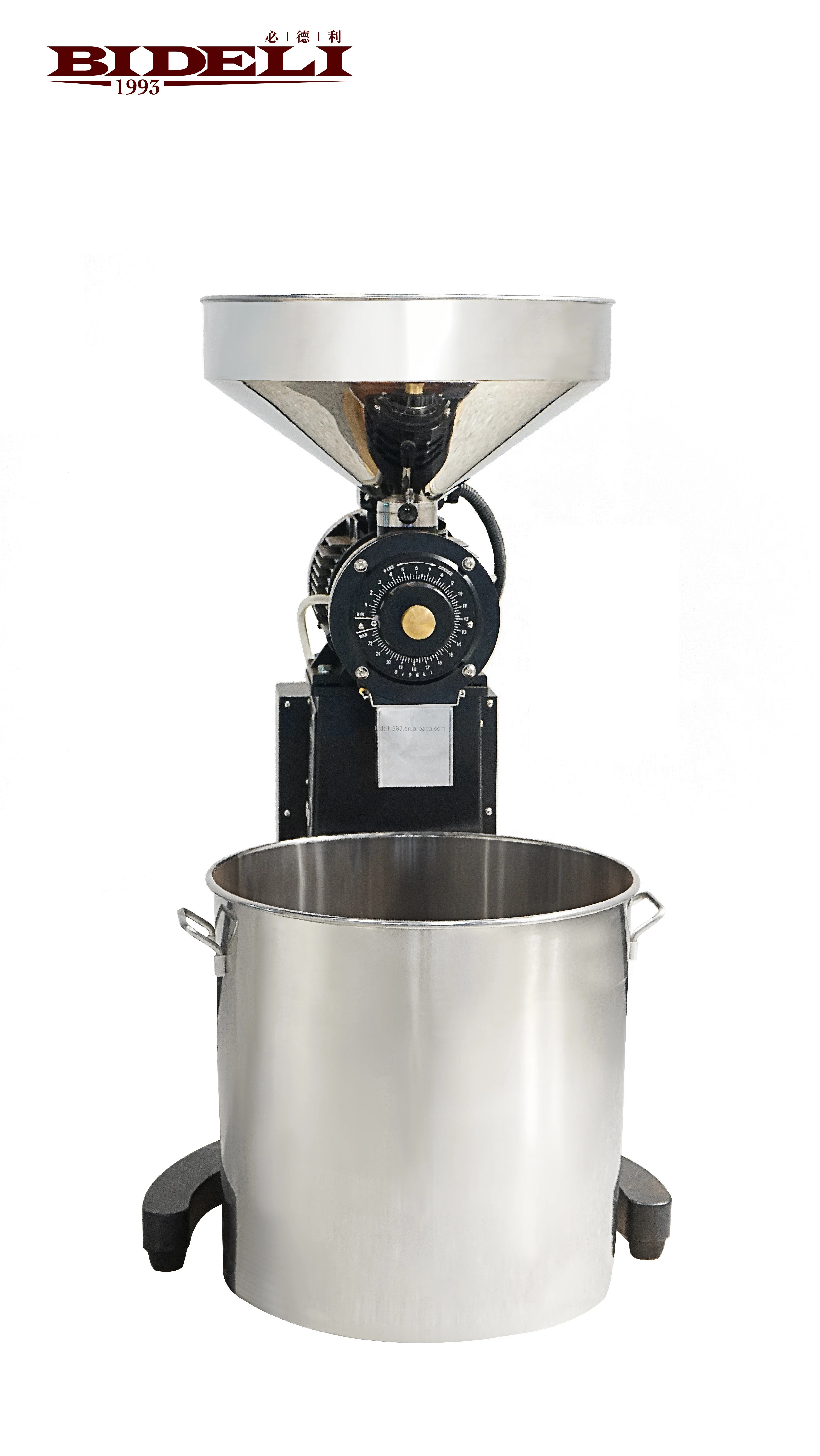 Bideli Large Industrial Coffee Mill Coffee Grinder Machine with Water Cooling System