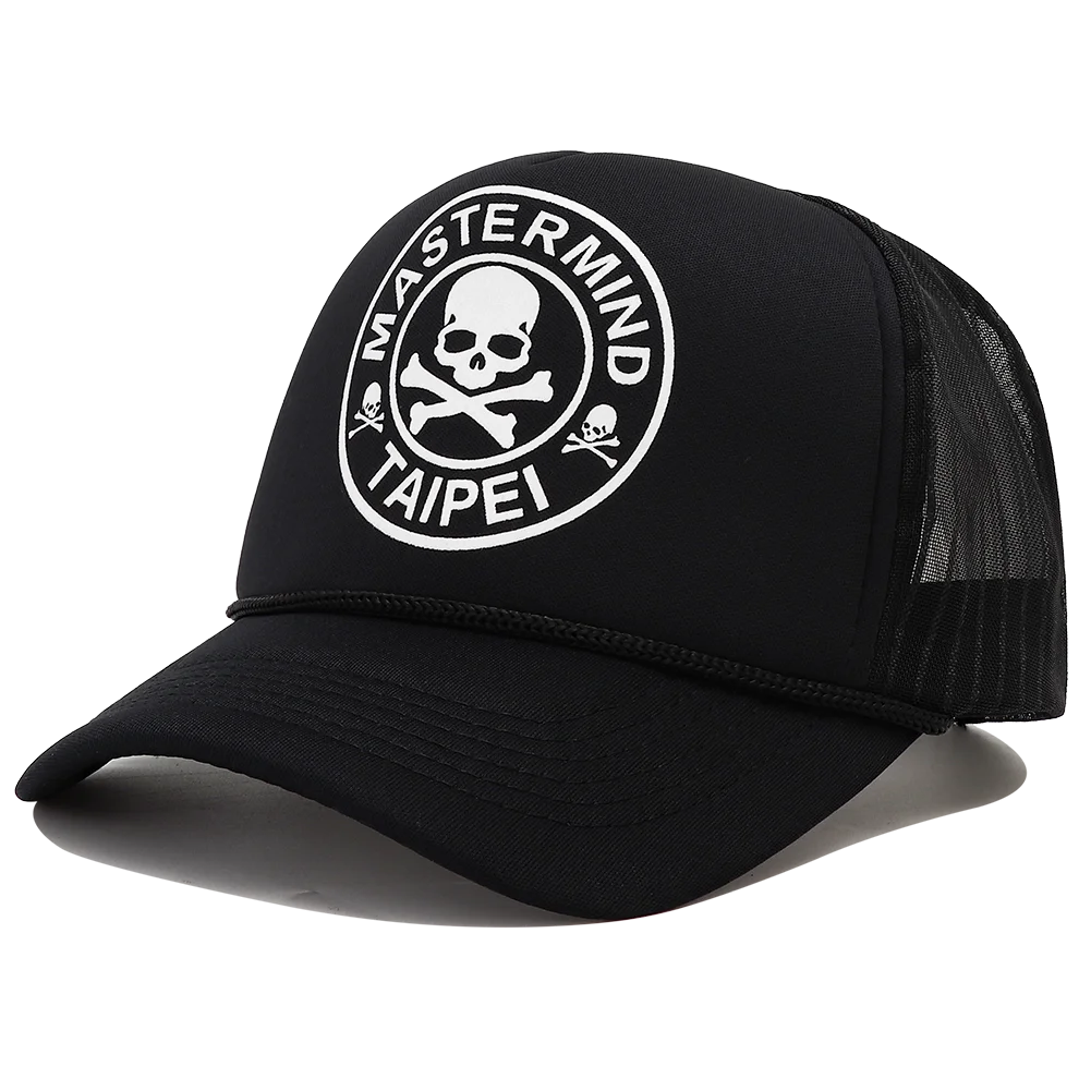 2023 New Summer Hip Hop Skull Baseball Cap for Men Mesh Fishing Snapback Hat Adjustable Y2k Breathable Trucker Hats for Women