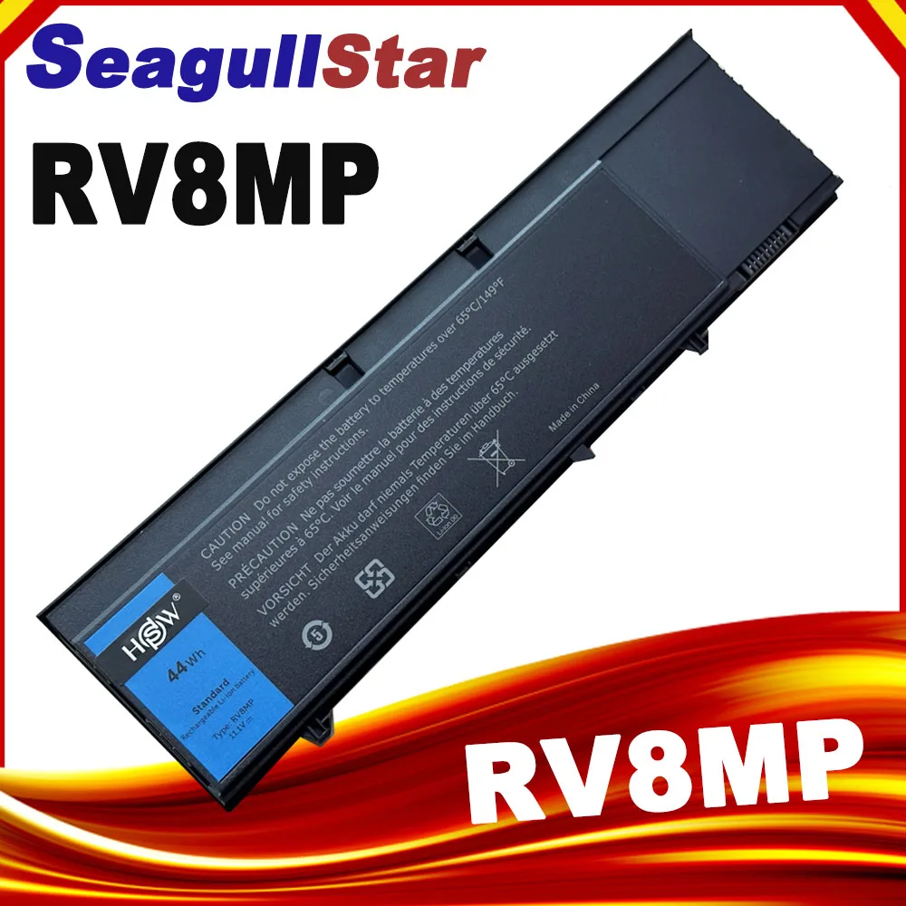 New RV8MP Laptop Battery For Dell Latitude XT3 H6T9R 1NP0F 37HGH Rechargeable Li-ion 44WH 3800mAh