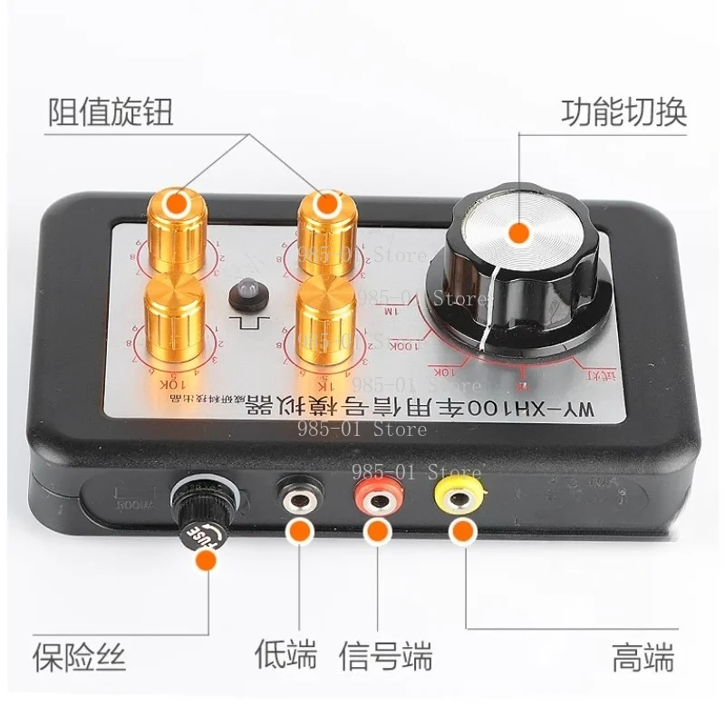 Adjustable Resistor & Potentiometer Tool for Car Circuit Repair, OBD2 Diagnostic, Pro Auto Sensor Signal Simulator