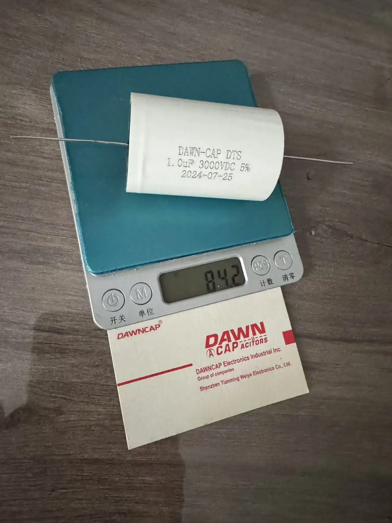 DAWNCAP DTS  1UF  3000VDC  High voltage absorption capacitor 40*60MM