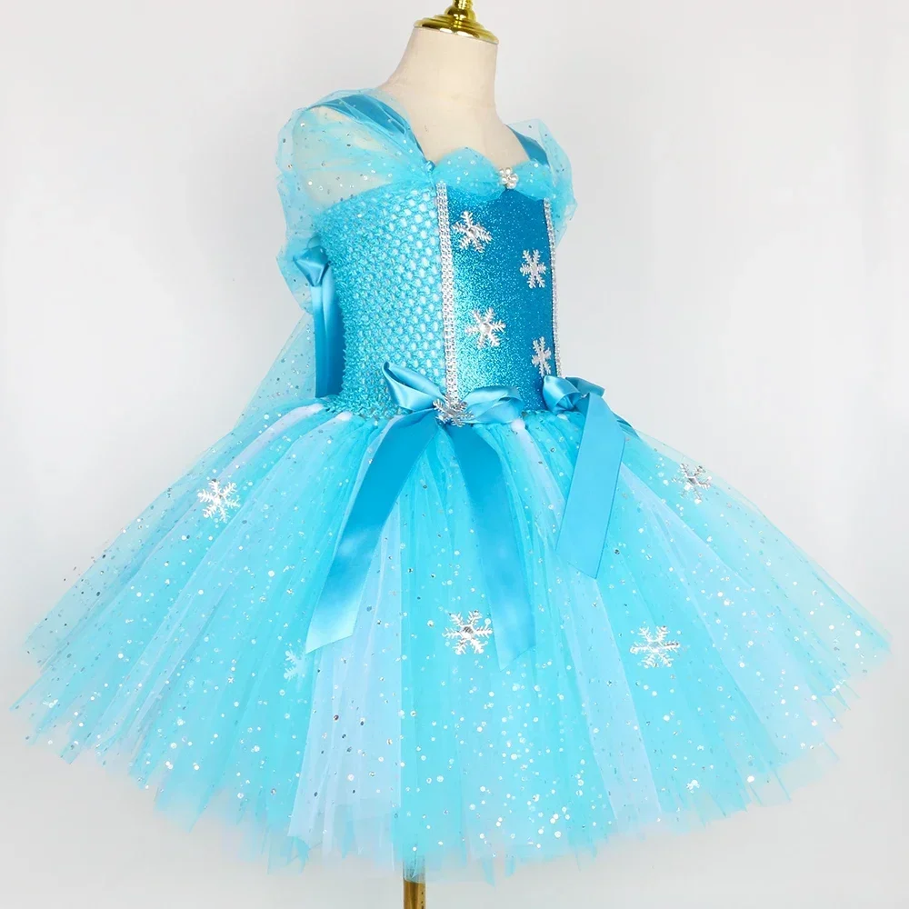 elsa glitter dress Luxury Frozen Elsa Sparkly Costume Dress 5018