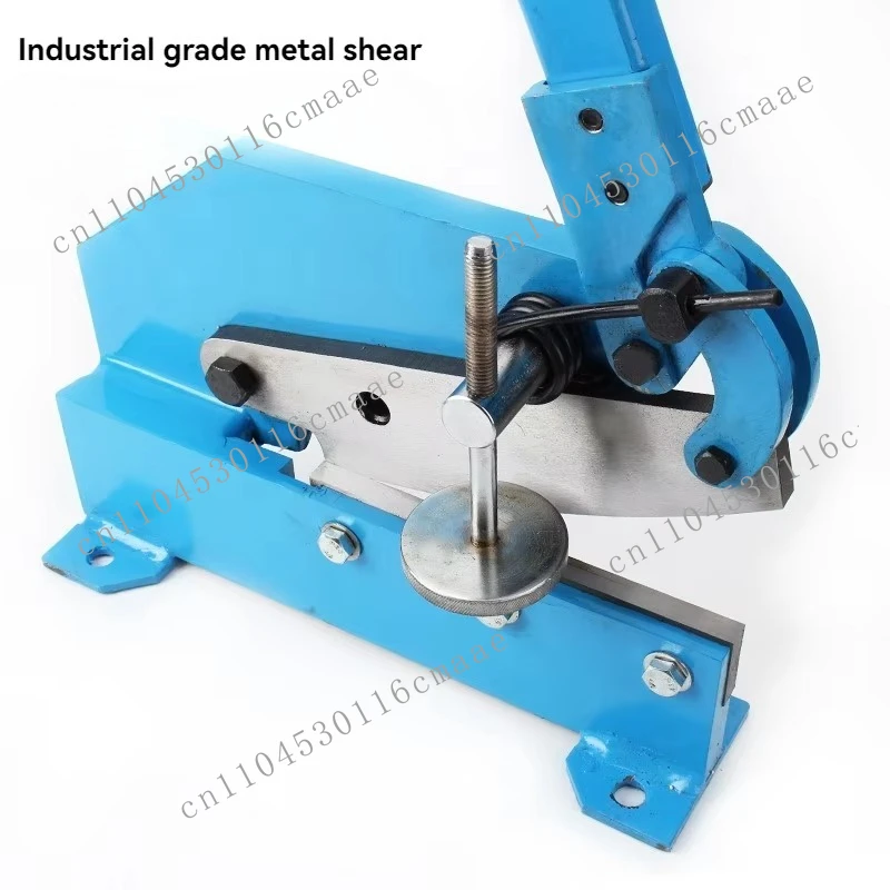 HS-8 Manual Iron Sheet Shears Industrial 8 Inches Hand Metal Plate Shearing Machine Stainless Steel Copper Aluminum Cutting Tool