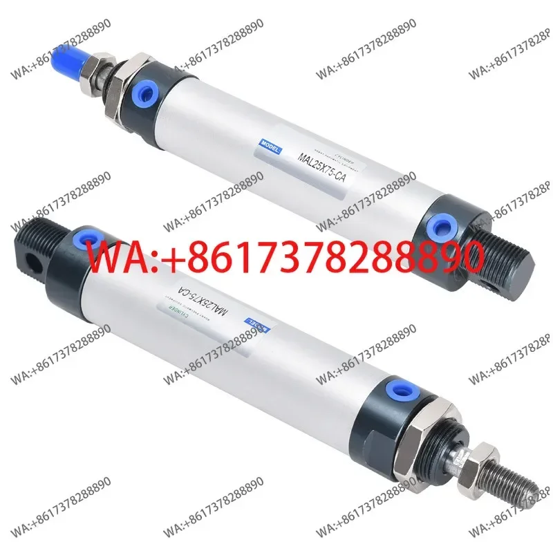 Mini micro mal cylinder small pneumatic large pneumatic telescopic cylinder 32 large thrust push rod 25 * 50 * 12