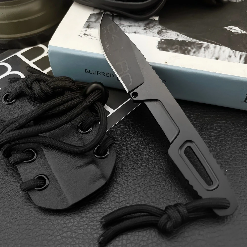 

Нож с фиксированным клинком S600 EDC 7Cr13Mov с ножнами K, легкий, для спасательных работ, барбекю, приключений, альпинизма, путешествий, активного отдыха на природе