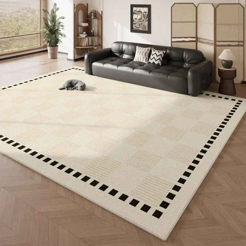 

Modern Minimalist Living Room Carpet Creative Line Art Bedroom Rug Large Area Home Decoration Coffee Table Mat 러그 Alfombra Tapis