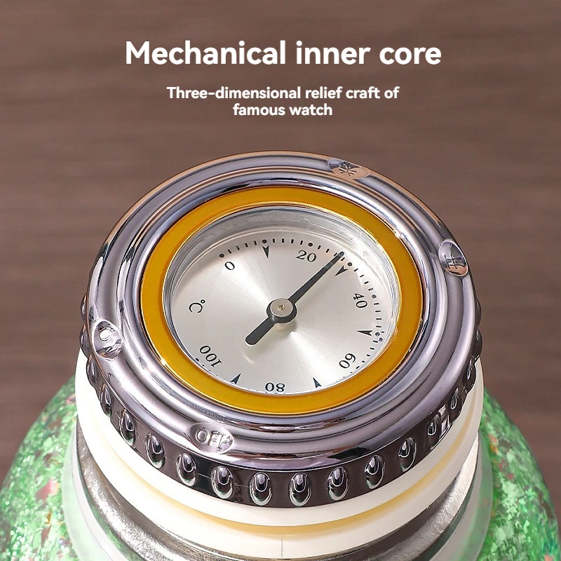 1000 ml pure titanium thermisc - Home Office Hours recensie en prijs