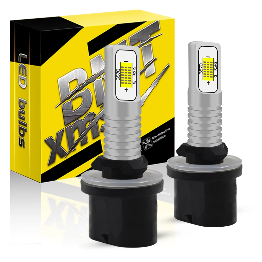 

Светодиодные противотуманные фары BMTxms 2PCS H27 880 для Oldsmobile Aurora, Nissan Frontier, Titan, Lincoln Navigator, Chevrolet Tahoe, Malibu