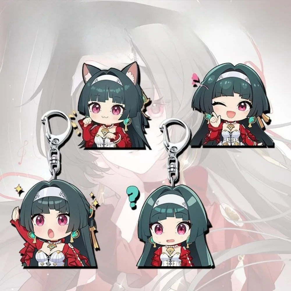 Llavero de acrílico con figura de personaje de anime y videojuego, Astra Yao, para cosplay, accesorio de joyería y decoración para bolso