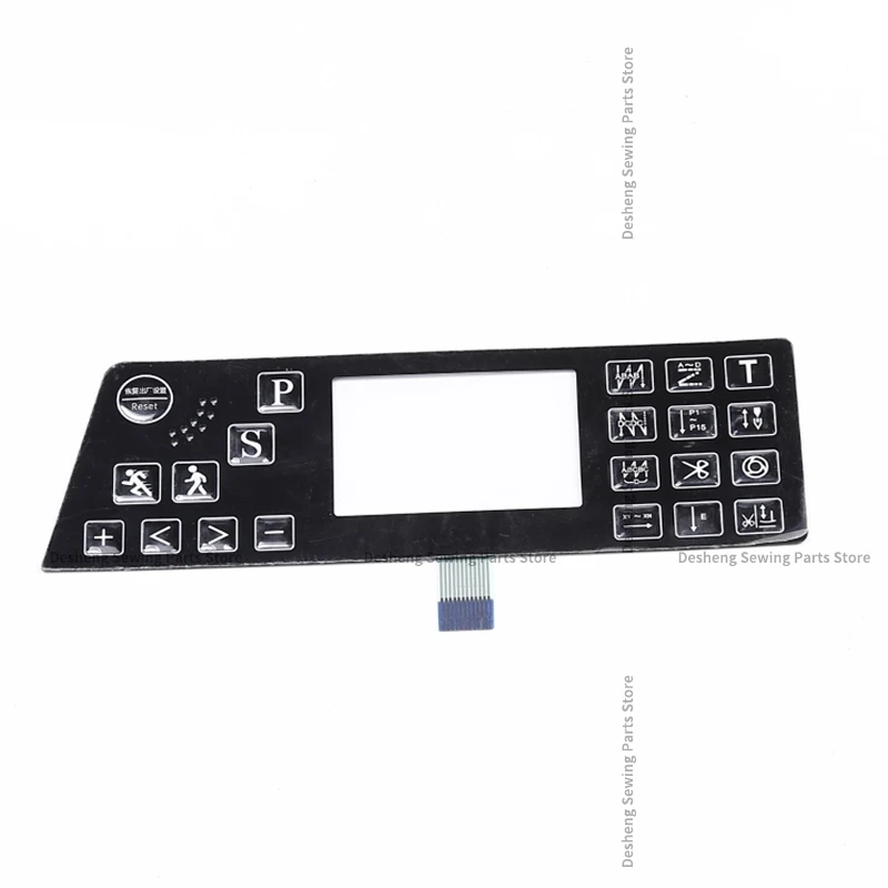 1PCS New Operation Panel Board Sticker Black Membrane Film Keypad Button Switch Paper for Hulong HMC Industrial Sewing Machine