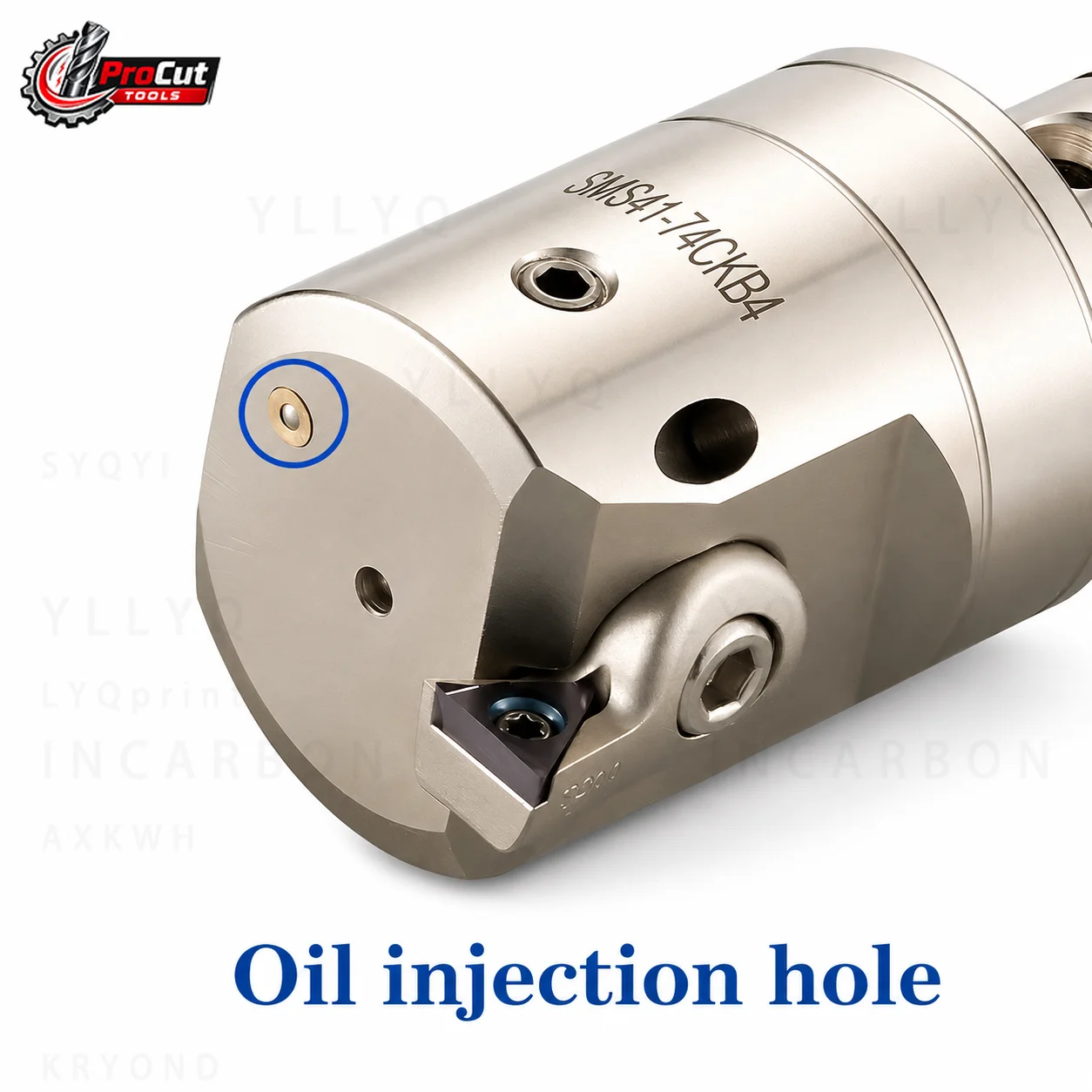 SMS‑EWN Fine Boring Tool Holder Bracket, BT40 LBK1‑LBK6 Fit SMS20‑SMS203 Boring Head CNC Milling Tool