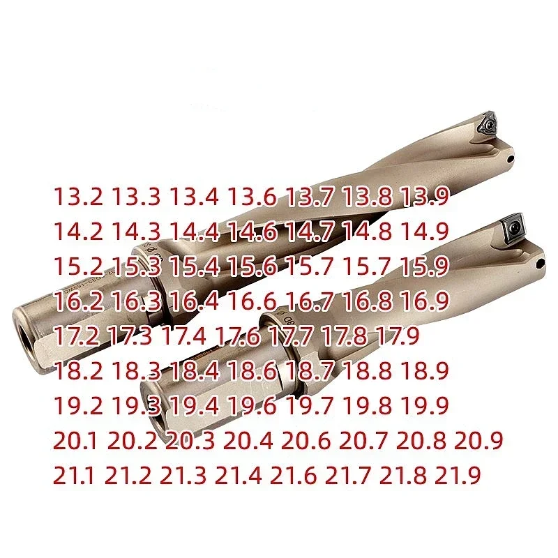 SP series U drill 14-40mm 2D14.2 14.3 14.6 14.7 15.2 depth fast drill for Each brand SPMG insert Machinery Lathe CNC drill bit