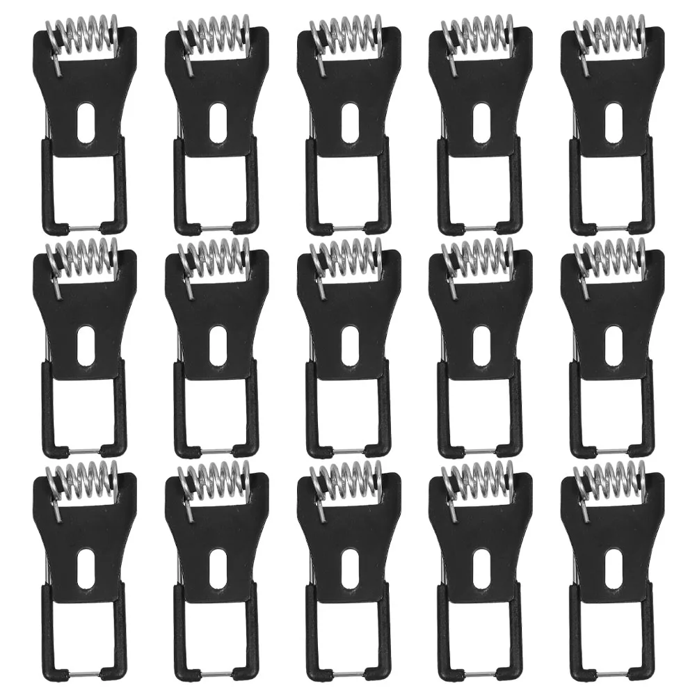 

15 Pcs Downlight Spring Bracket Retaining Clamp Parts Clip Cold Rolled Sheet Securing Clips Lighting
